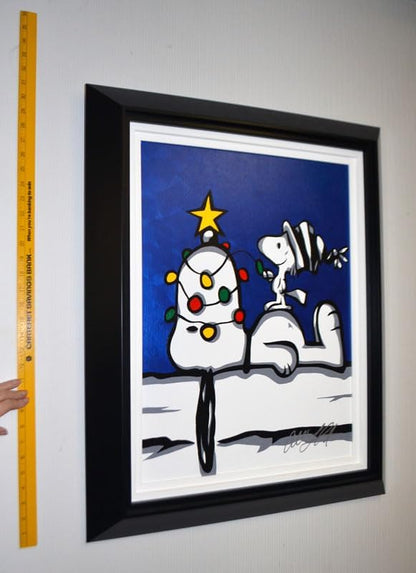 Snoop Lights Acrylic Painting