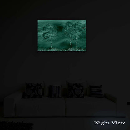 Golden Forest Canvas Wall Art – 32x48in