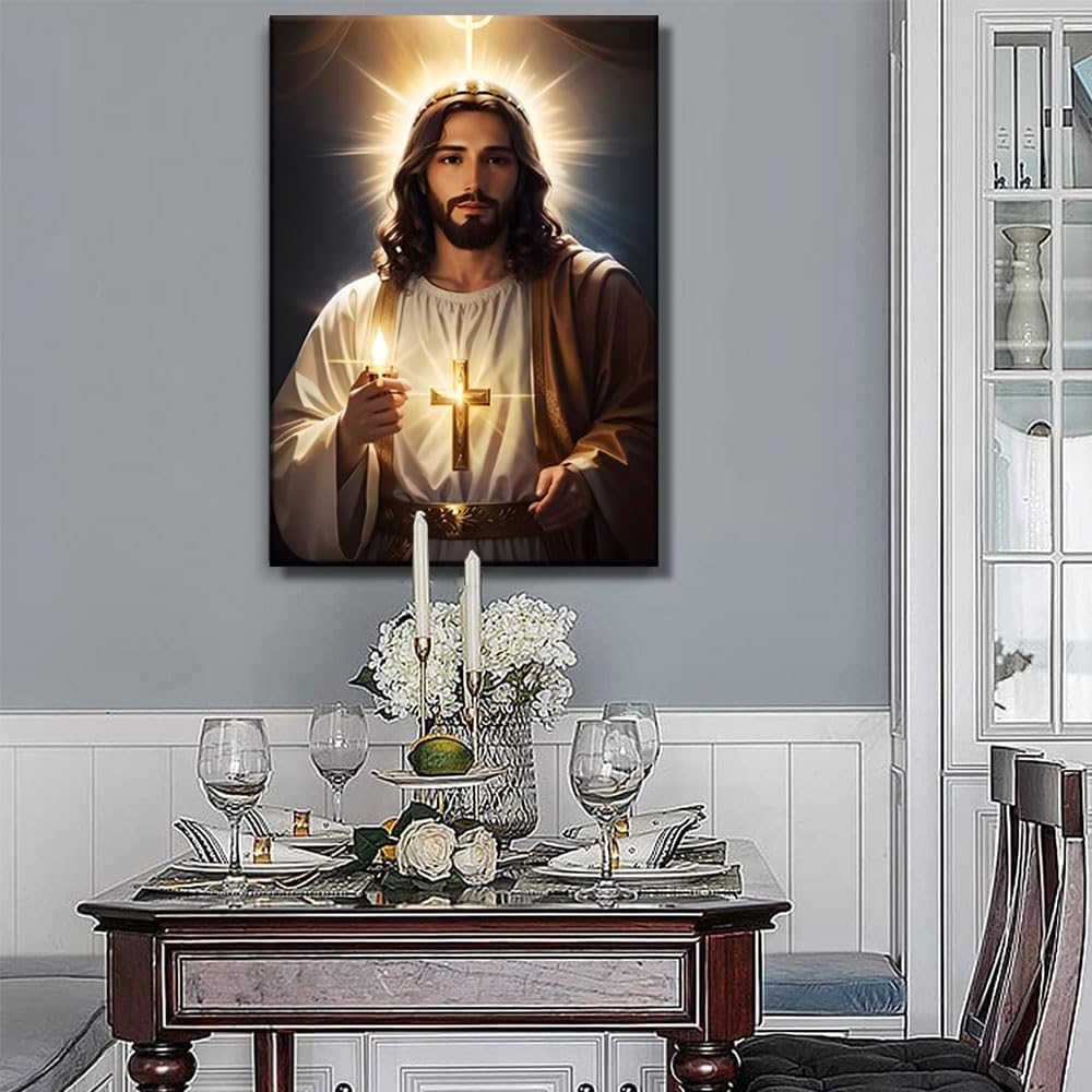 Jesus Walking on Water Wall Art 12x16in