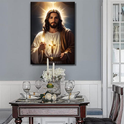 Jesus Walking on Water Wall Art 12x16in