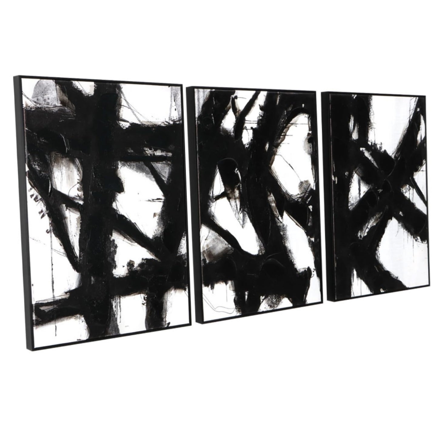 Boho Textured 3D Wall Art 3PC 24x36in