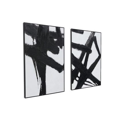 Boho Textured 3D Wall Art 3PC 24x36in