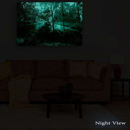 Winter Lake Canvas Art