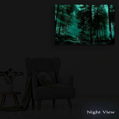 Forest Road Canvas Wall Art – 32x48in