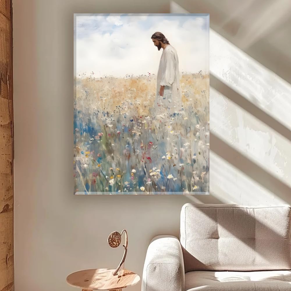 Jesus Walking on Water Wall Art 12x16in