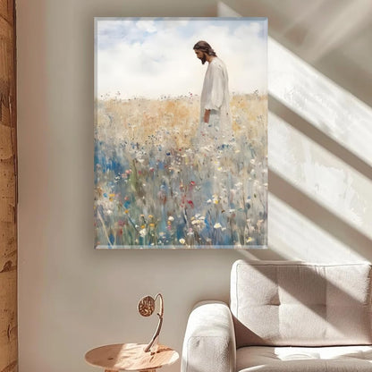 Jesus Walking on Water Wall Art 12x16in