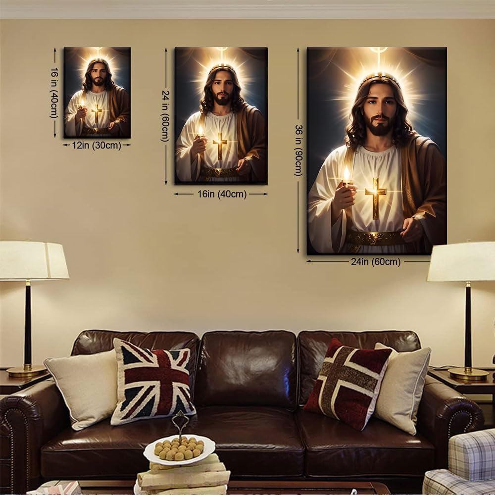 Jesus Walking on Water Wall Art 12x16in