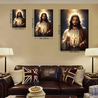 Jesus Walking on Water Wall Art 12x16in