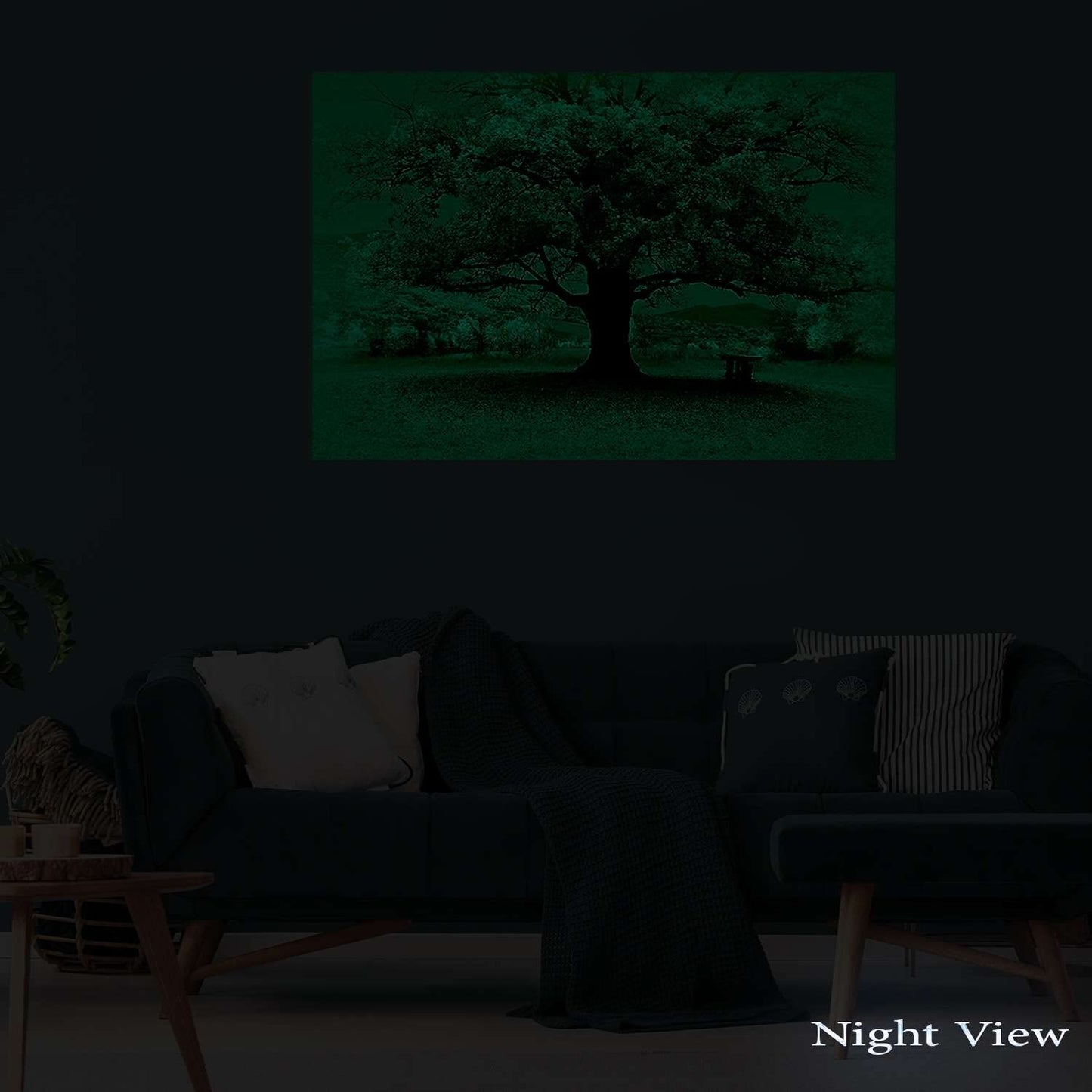 Golden Forest Canvas Wall Art – 32x48in