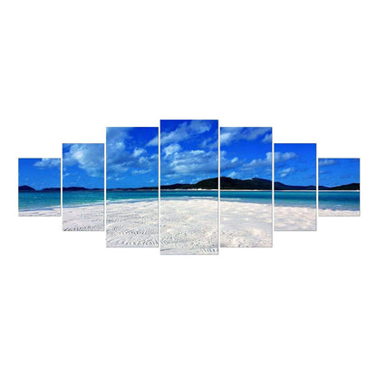 Blue Mountain Lake Wall Art – 7 Panels
