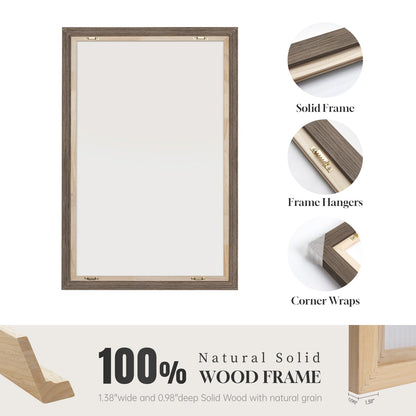 Neutral Abstract Wall Art 3PC 24x36in