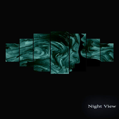 Blue Mountain Lake Wall Art – 7 Panels