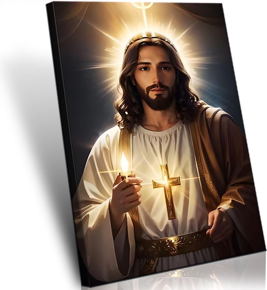 Jesus Walking on Water Wall Art 12x16in