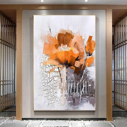 Floral Oil Painting Wall Art