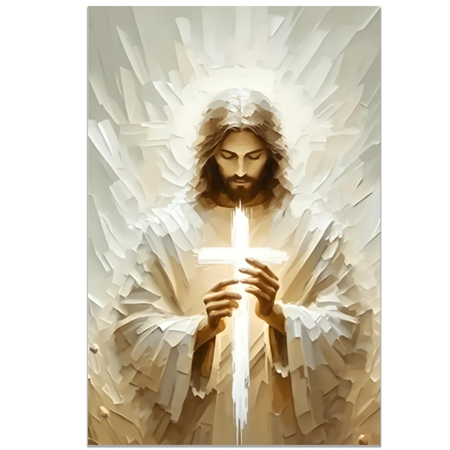 Jesus Canvas Wall Art – 12x18in