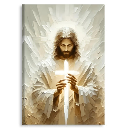 Jesus Canvas Wall Art – 12x18in