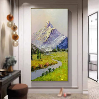 Nordic Landscape Oil Painting