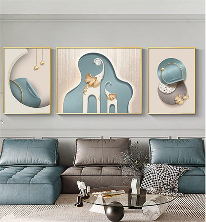 Elephant Wall Art – Nordic Decor