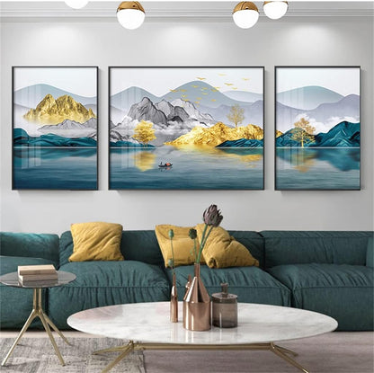 Landscape Triptych Wall Art