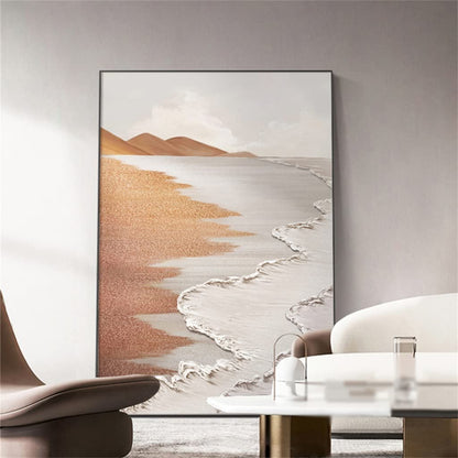 Large Abstract Texture Wall Painting