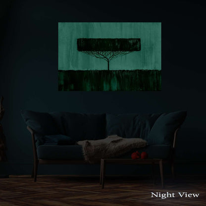 Golden Forest Canvas Wall Art – 32x48in
