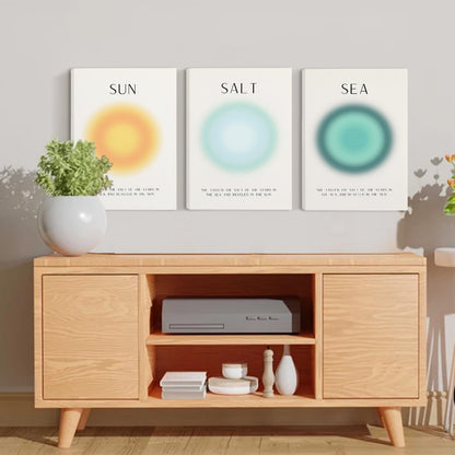 Sage Green Wall Art Set of 3 – 12x16in