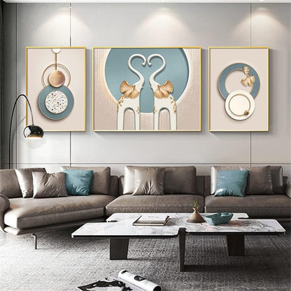 Elephant Wall Art – Nordic Decor