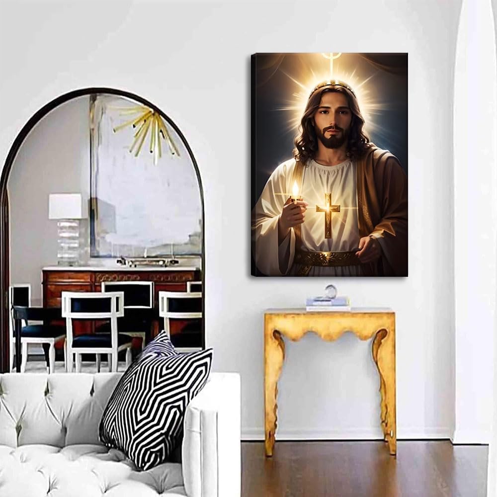 Jesus Walking on Water Wall Art 12x16in