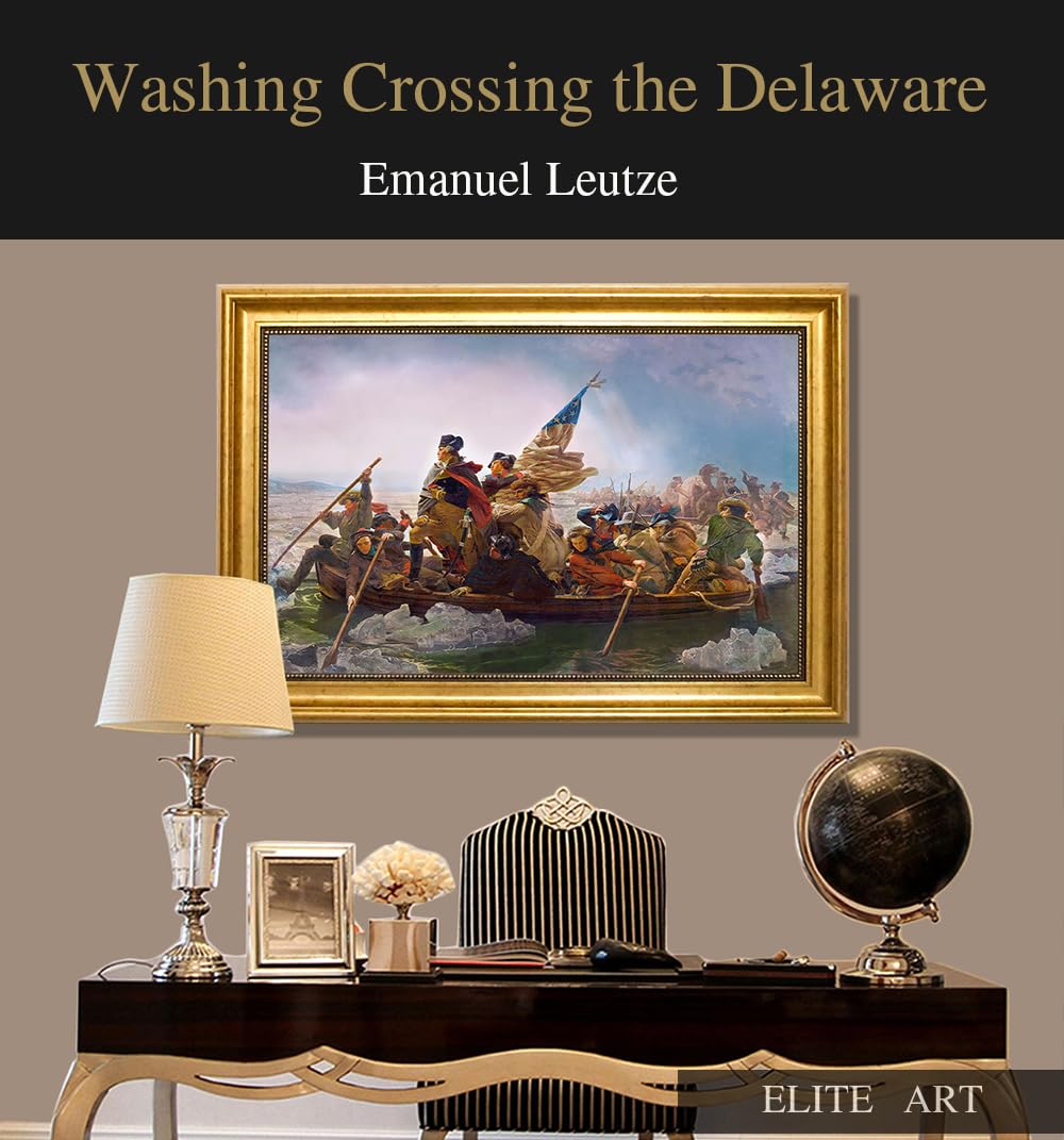 Washington Crossing Canvas Art