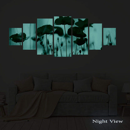 Blue Mountain Lake Wall Art – 7 Panels