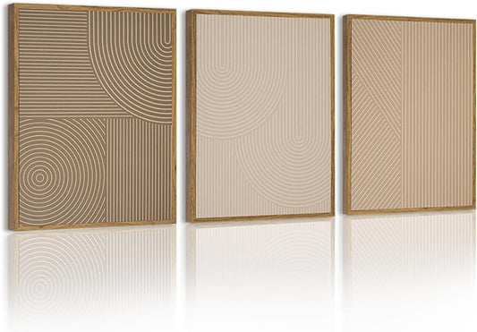 Minimalist Abstract Boho Wall Art – 11x14in