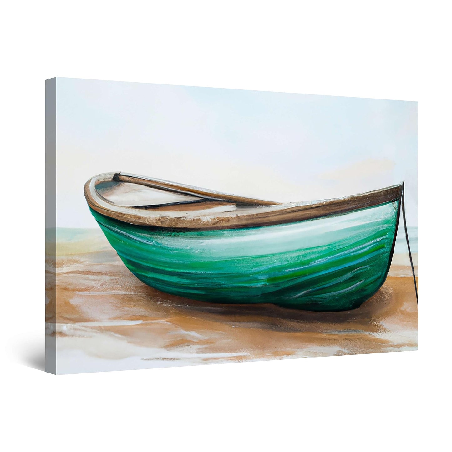 Ship & Moon Canvas Wall Art – 32x48in