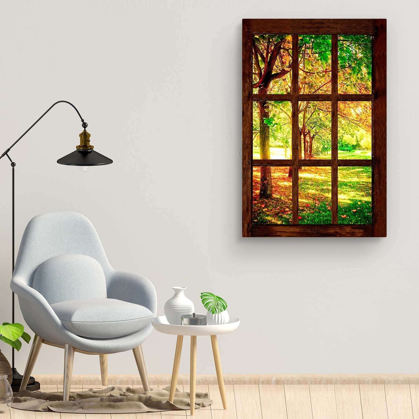 Winter Lake Canvas Art