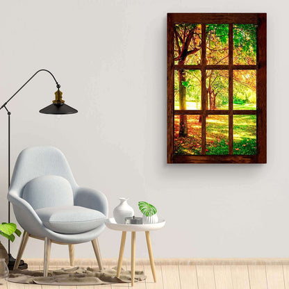 Winter Lake Canvas Art