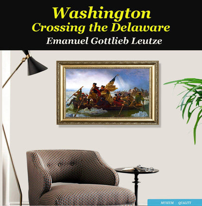 Washington Crossing Canvas Art