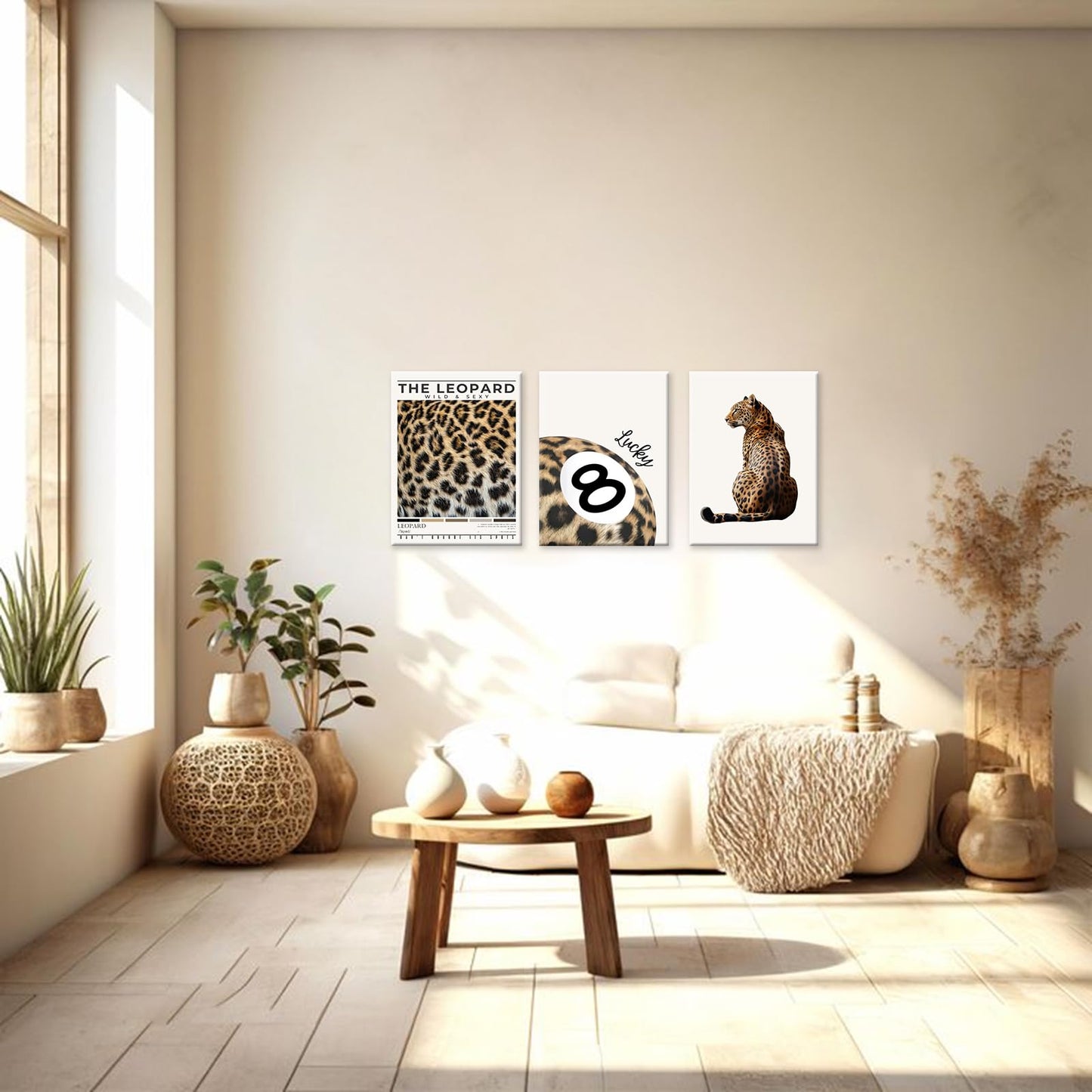 Sage Green Wall Art Set of 3 – 12x16in