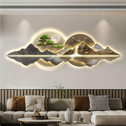 3D LED Wall Art – Chinese Style