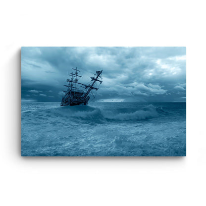Caribbean Beach Glass Wall Art 24x36in