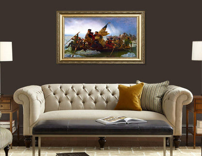 Washington Crossing Canvas Art