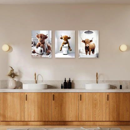 Sage Green Wall Art Set of 3 – 12x16in