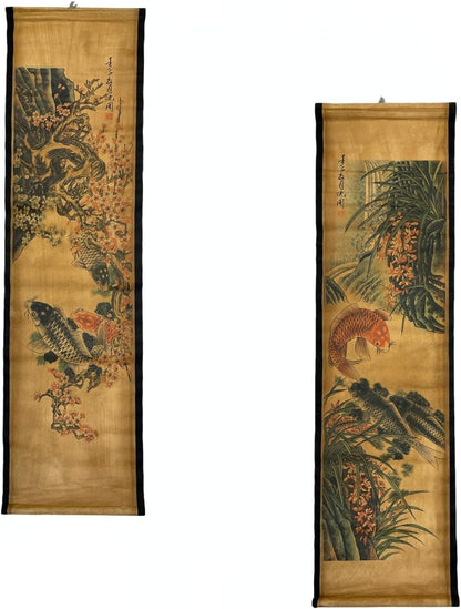 Koi Fish Wall Art – 4PCS Set