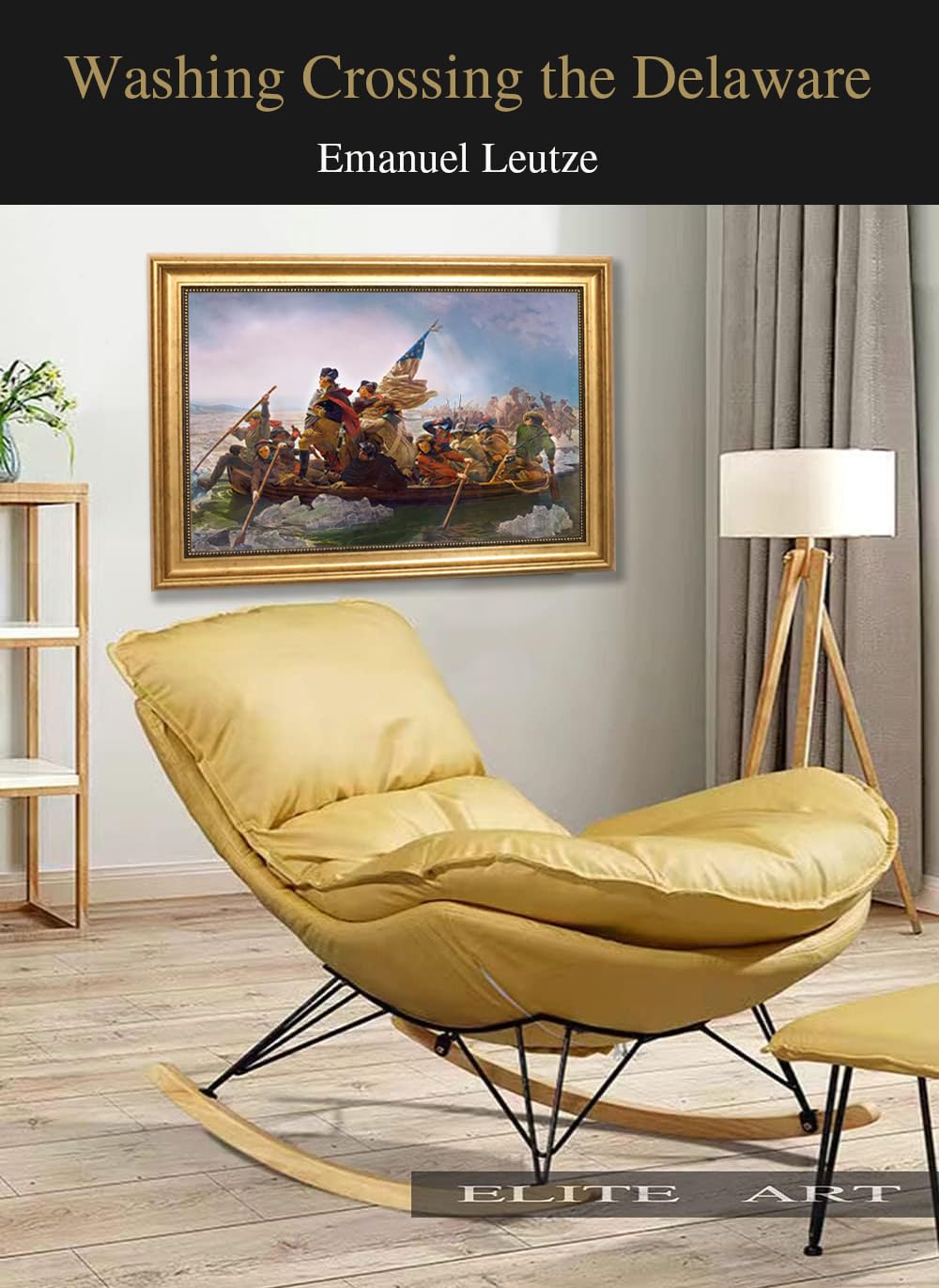 Washington Crossing Canvas Art