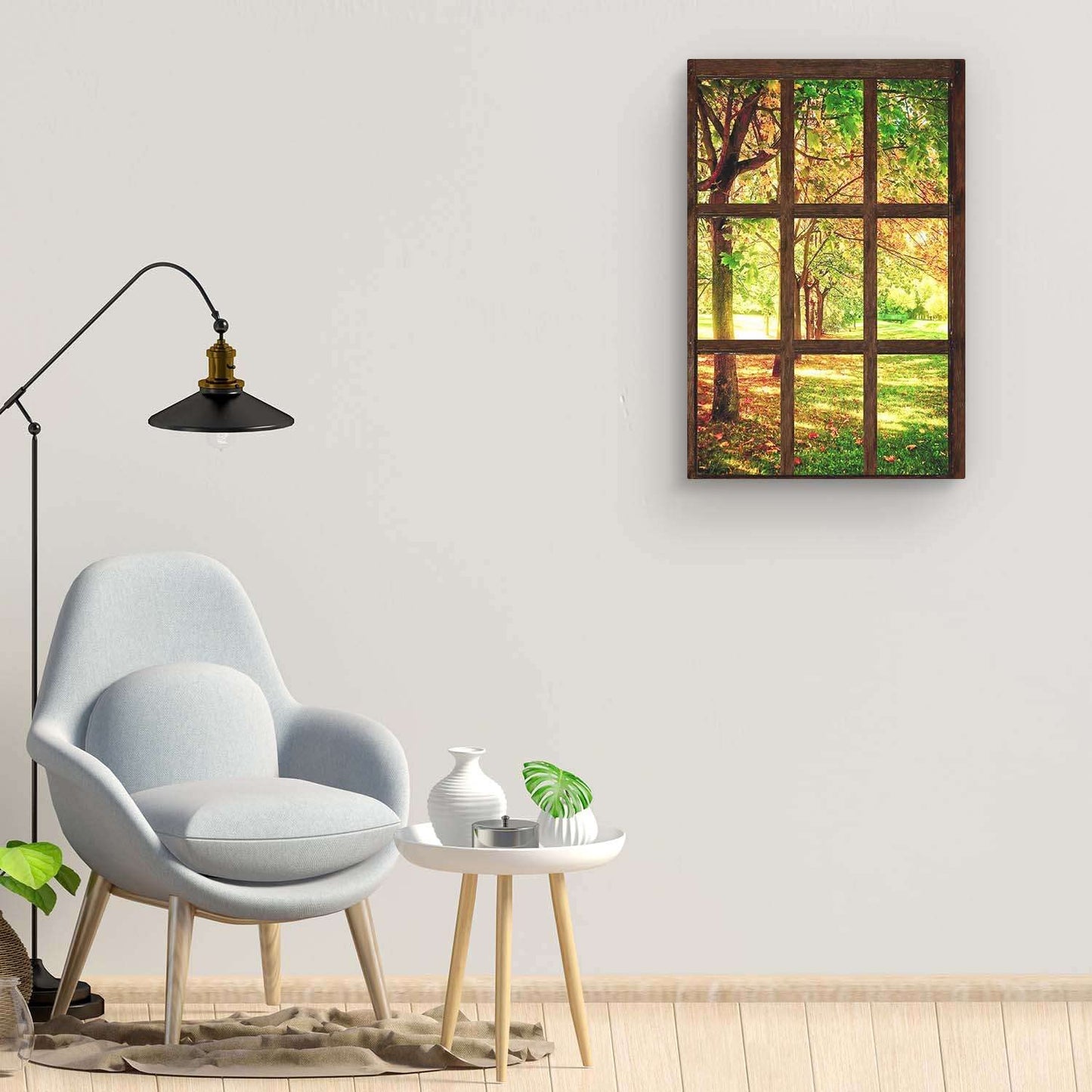 Winter Lake Canvas Art
