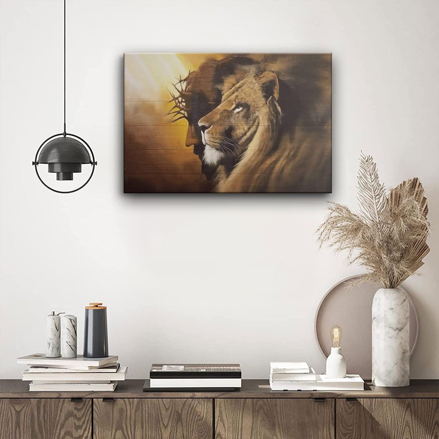 Jesus Walking on Water Wall Art 12x16in