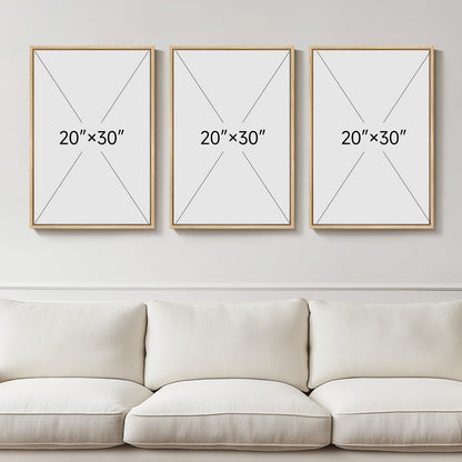 Neutral Abstract Wall Art 2PC