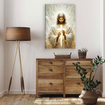 Jesus Canvas Wall Art – 12x18in