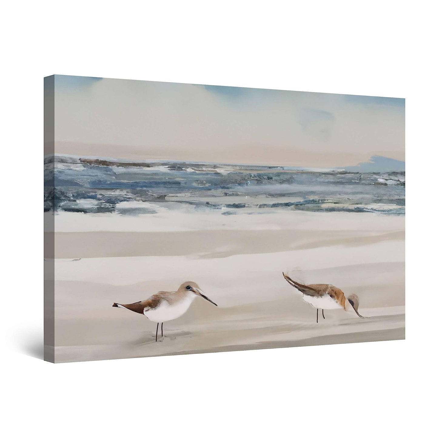 Ship & Moon Canvas Wall Art – 32x48in