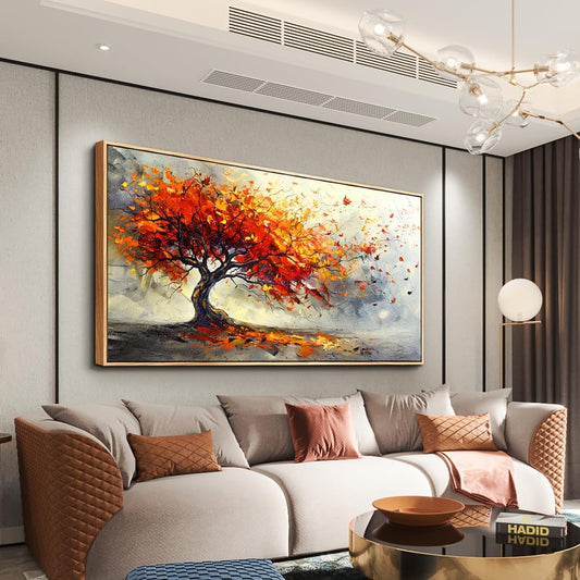 Abstract Tree Landscape Wall Art