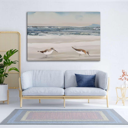 Ship & Moon Canvas Wall Art – 32x48in