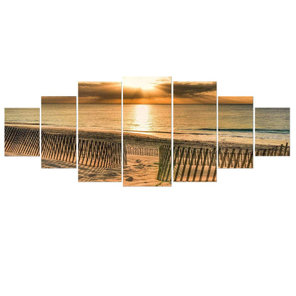 Blue Mountain Lake Wall Art – 7 Panels